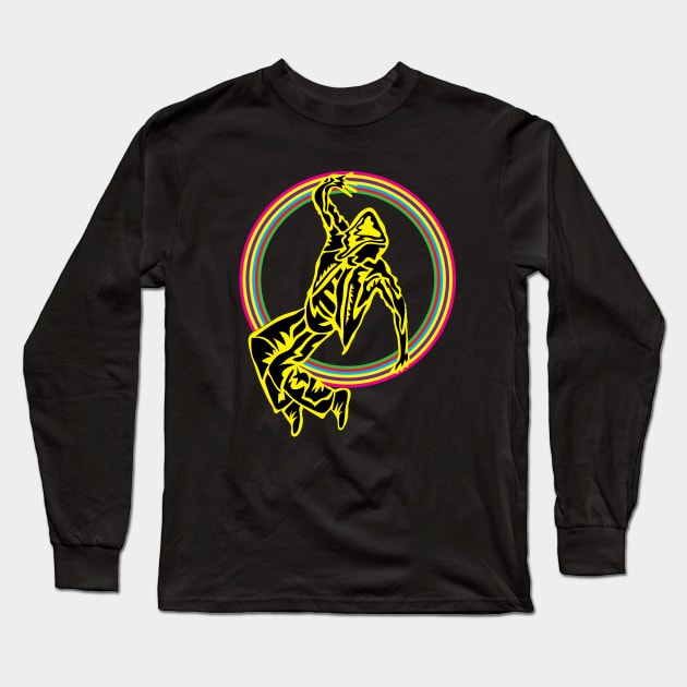 Dance of Life Long Sleeve T-Shirt by martinussumbaji